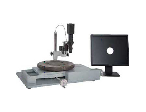 Spinneret plate microscopic analyzer