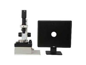 Spinneret plate microscopic analyzer